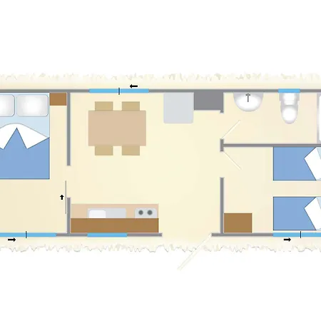 مكان تخييم Gebetsroither - Village Roma Capitol 4*